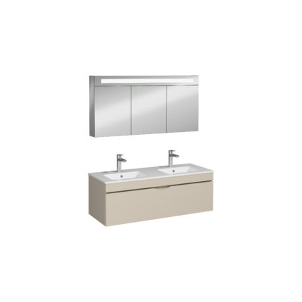 Isvea Roya Lavabo Ünitesi, Tek Çekmeceli, 120 cm, Kum Beji - 21RYS926120I - Banyo Dolapları