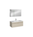 Isvea Roya Lavabo Ünitesi, Tek Çekmeceli, 100 cm, Kum Beji - 21RYS926100I - Banyo Dolabı Takımı