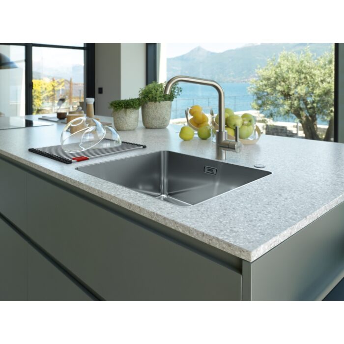 Franke Mythos Myx 210-70 Tek Gözlü Çelik Eviye - 127.0655.174 - Paslanmaz Çelik Mutfak Eviyeleri - 6