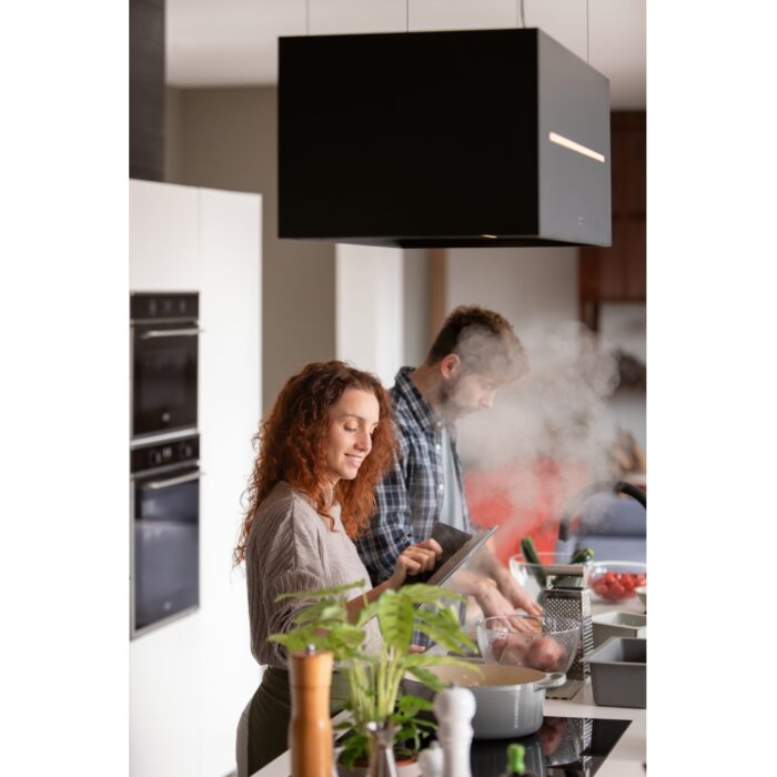 Franke Fmas Bk Extra Matt F 80 Kl Matt Black Davlumbaz - 345.0698.564 - Davlumbaz - 14