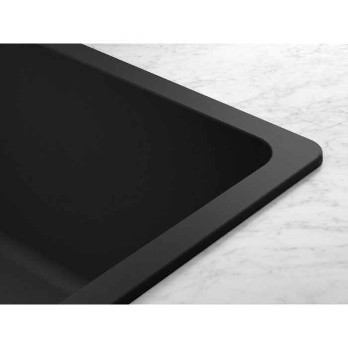 Franke Maris Mrg 620-35-35 Tl Matt Black 2 Gözlü Damlalıksız Fragranit Eviye - 114.0661.674 - Granit Mutfak Eviyeleri - 1