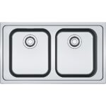 Franke Smart Srx 620-86 Çelik Eviye - 101.0356.666 - Paslanmaz Çelik Mutfak Eviyeleri