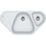 Franke Antea Azg 661-E Bianco Fragranit Eviye - 114.0655.870 - Granit Mutfak Eviyeleri