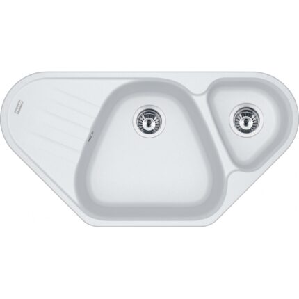 Franke Antea Azg 661-E Bianco Fragranit Eviye - 114.0655.870 - Granit Mutfak Eviyeleri