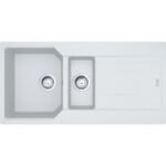 Franke Urban Ubg 651-100 Bianco Tek Gözlü Fragranit Eviye - 114.0688.456 - Granit Mutfak Eviyeleri