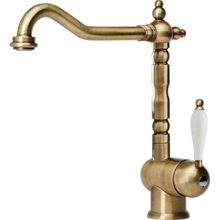 Franke Old England Bronz Eviye Armatürü - 115.0028.205 - Mutfak Eviye Bataryası