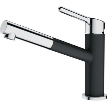 Franke Orbit Doccia Nero Eviye Armatürü - 115.0623.057 - Mutfak Eviye Bataryası