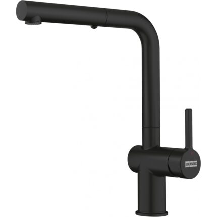 Franke Actıve Plus Metalıc Matt Black Eviye Armatürü - 115.0653.382 - Mutfak Eviye Bataryası