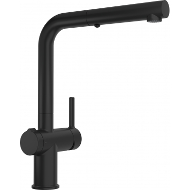 Franke Actıve Twıst Matt Black Eviye Armatürü - 115.0669.769 - Mutfak Eviye Bataryası
