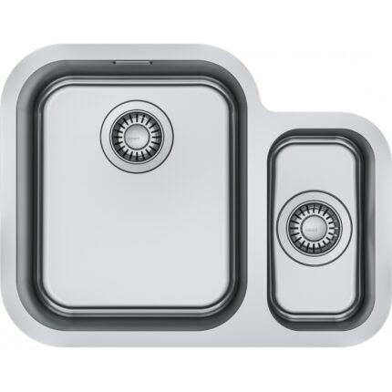 Franke Smart Srx 160-34-16 1.5 Gözlü Tezgahaltı Çelik Eviye - 122.0736.139 - Paslanmaz Çelik Mutfak Eviyeleri