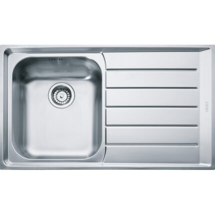Franke Neptun Slimtop Nex 211 Tek Gözlü Sağ Damlalıklı Çelik Eviye - 127.0059.654 - Paslanmaz Çelik Mutfak Eviyeleri