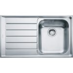 Franke Neptun Slimtop Nex 211 Tek Gözlü Sol Damlalıklı Çelik Eviye - 127.0059.655 - Paslanmaz Çelik Mutfak Eviyeleri