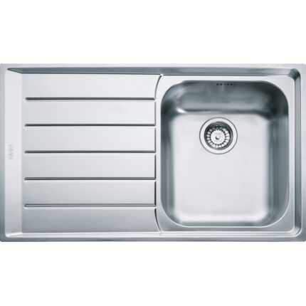 Franke Neptun Slimtop Nex 211 Tek Gözlü Sol Damlalıklı Çelik Eviye - 127.0059.655 - Paslanmaz Çelik Mutfak Eviyeleri