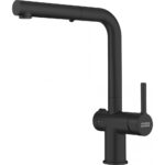 Franke Actıve Twıst Matt Black Eviye Armatürü - 115.0669.769 - Mutfak Eviye Bataryası - 1