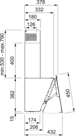 Franke Fpj 915 V Bk A 90 cm Siyah Davlumbaz - 110.0361.902 - Davlumbaz - 3
