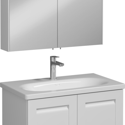 Isvea Linaro Lavabo Ünitesi, 80 cm, Beyaz - 24LRS921080I - Banyo Dolapları