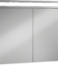 Isvea Bella Dolaplı Ayna, 90 cm, Led’li Cappucino - 24BL2472090I - Banyo Dolapları