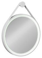 Isvea Marıno Alttan Dokunmatik Ayna, 55 cm, Ayna, Led’li, Siyah - 21SQ4001055I - Banyo Dolapları