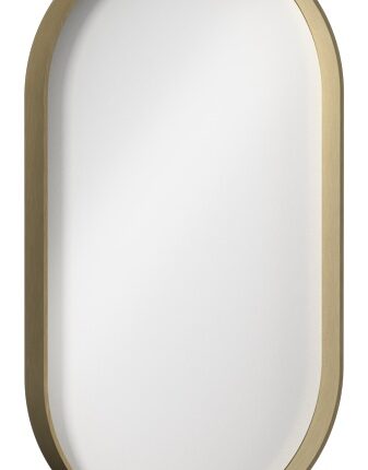 Isvea Puno Art Ayna, 40 cm, Metal Kaplama Ayna - 29PN4008040I - Banyo Alt Modülleri, Ayaklı Lavabo