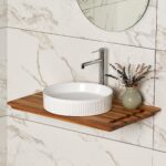 Lena EY-4701 Tezgah Üstü Lavabo Beyaz - Görsel 2