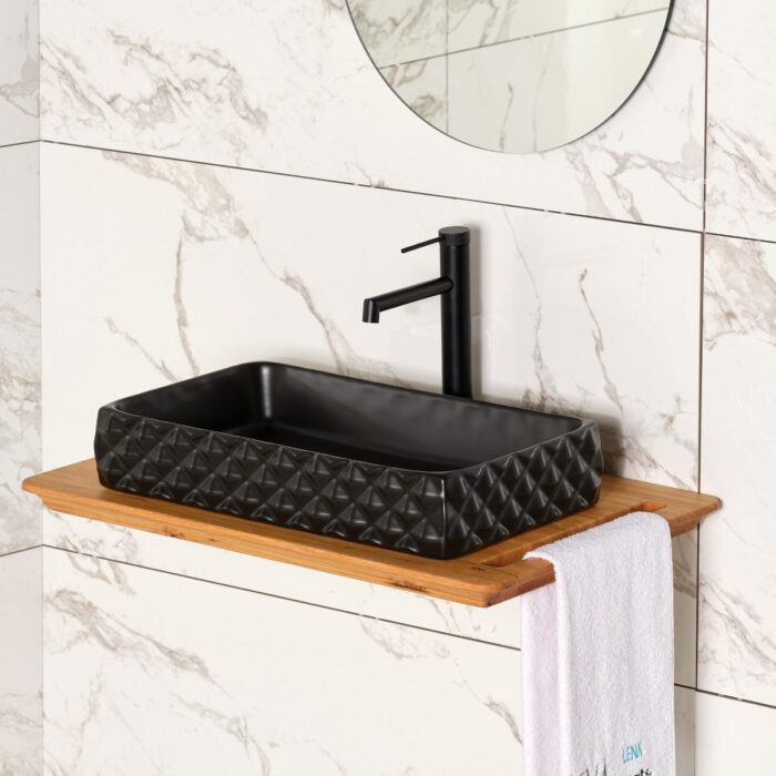 Lena EY-7000S Tezgah Üstü Lavabo - Görsel 2
