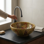 Lena EY-7050 Tezgah Üstü Lavabo - Görsel 2