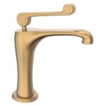 Fontana FA-6012 Fırçalanmış Altın Lavabo Bataryası