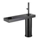 Fontana FA-8015 Mat Siyah Lavabo Bataryası