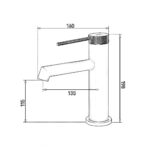 Fontana FJ-1011 Krom Lavabo Bataryası - Görsel 2