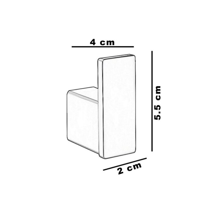 Fontana FJ-10501 Mat Siyah Askılık - Görsel 2