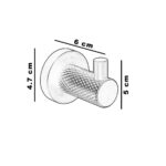 Fontana FJ-20201 Fırçalanmış Altın Askılık - Görsel 2