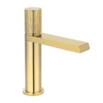 Fontana FK-9112 Parlak Altın Lavabo Bataryası