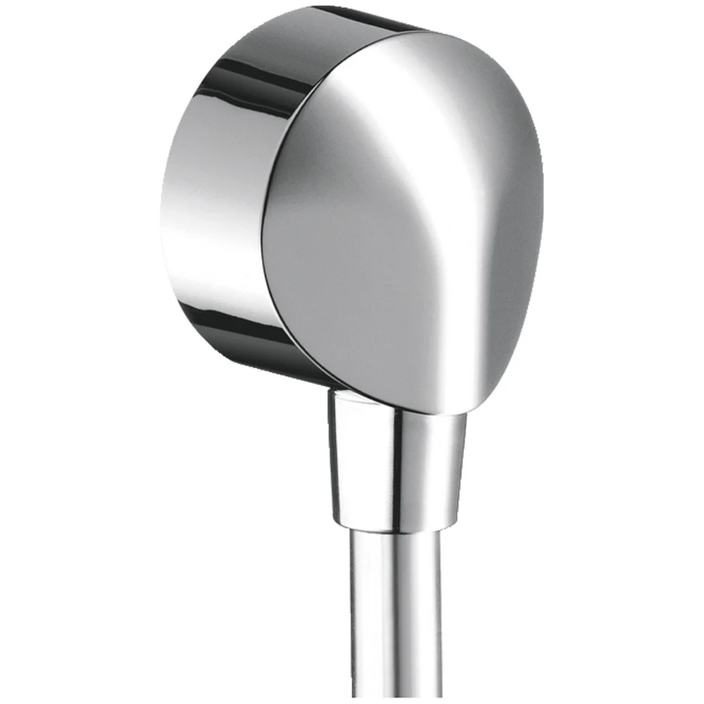 Hansgrohe FixFit Gönye Çıkış Çek Valfsiz E - 27454000 - Hansgrohe Kampanyalı Ürünler, Duş Çıkış Dirseği