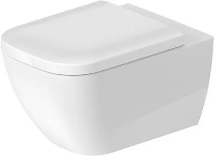 Duravit Happy D 2 Rimless Kanalsız Asma Klozet - 2222390075 - Asma Klozet
