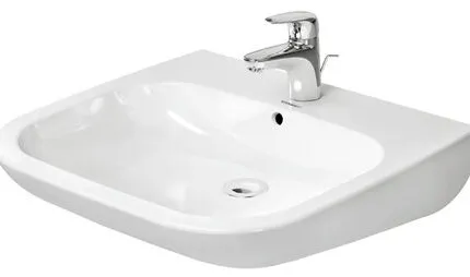 Duravit D-Code Lavabo, 60 cm - 23126000002 - Duravit Kampanyalı Ürünler, Standart Lavabo
